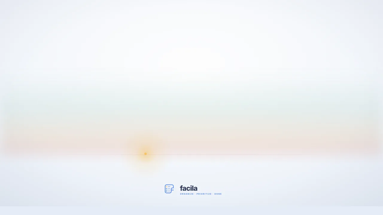 Dawn wallpaper — light — Priority as color — a calm new day, in order.